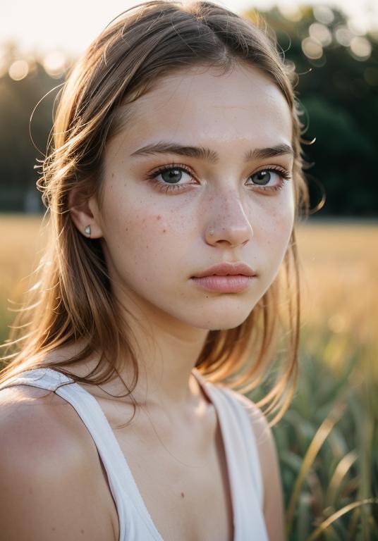 photography of girl, 20 years old